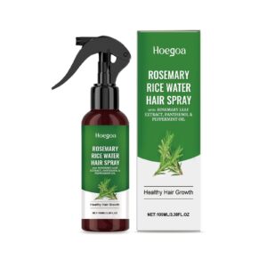 Rosemary rice water hair spray